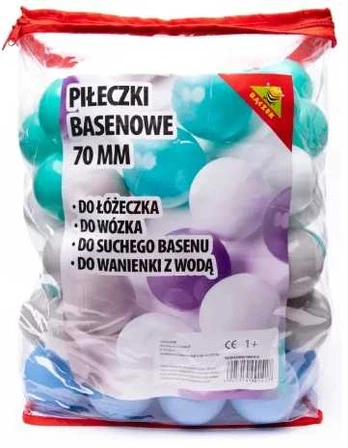 Baczek Pool kamuoliukai 7cm 70 vnt