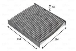 Salono filtras VALEO VAL715727