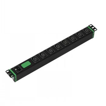 APC EASY RACK PDU, BASIC, HORIZONTAL, 1 PHASE, 3.7KW, 230V, 16A, 8 X C13 OUTLETS, IEC60320 C20 INLET