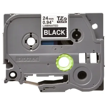 OEM Brother TZe-355 Laminated Tape White on Black
