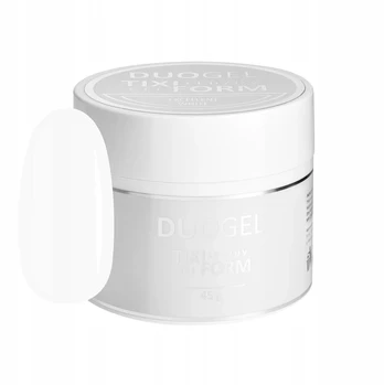 Duogel Tixi Form Led/uv gelis Excellent Baltas 45 g