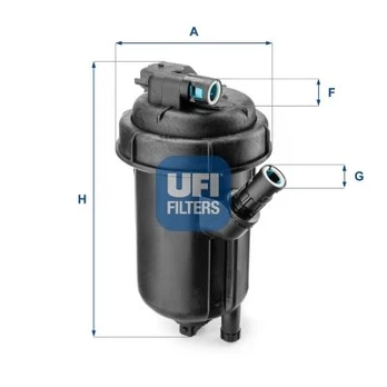 Kuro filtras UFI 55.125.00