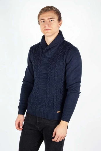 Blue Seven Megztinis Mėlynas SEVEN