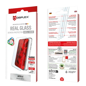 Displex Apple iPhone 16 Pro ekrano stiklas + dėklas