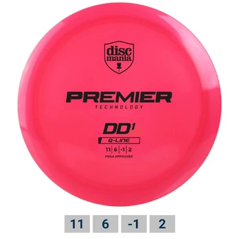 Diskgolfo diskas DISCMANIA Q-LINE PREMIER DD1