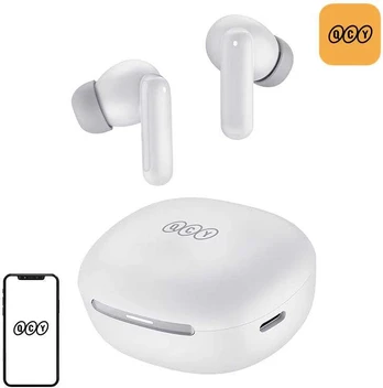 TWS QCY MeloBuds HT16 ausinės (baltos)