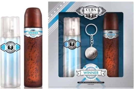 Eau de Toilette Cuba Winner, 100ml, Rinkinys