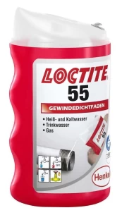 Sriegių sandariklis-virvutė LOCTITE 55, 160m kaina