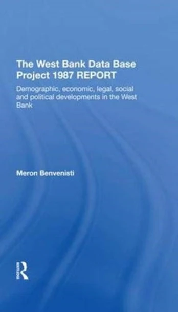 West Bank Data Base 1987 Report