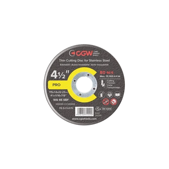 Pjovimo diskas CGW WA 24 SBF Inox 125x3,2x22,23mm