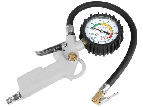 Pompa Carmotion, metalas, balta