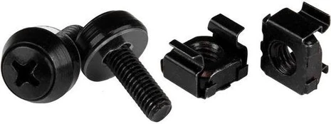 StarTech 100 PKG M5 SCREWS + CAGE NUTS/.