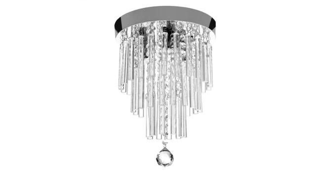 Pakabinamas Šviestuvas „Chrome Crystal“