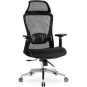 Ergonomiška biuro kėdė LITOS, juoda kaina