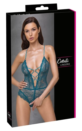 Cottelli lingerie Body teal S glaustinukė