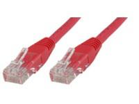 MicroConnect U / UTP CAT5E 5M Raudona PVC (B-UTP505R)