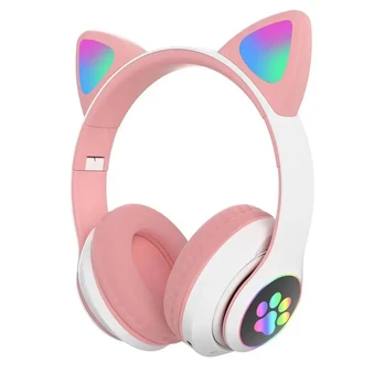 Wireless Headphones With Cat Ears