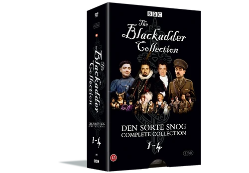 The Black Adder COMPLETE COLLECTION - Den Sorte Snog Complete Coll. - 8 DVD box set