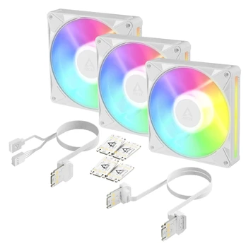 Arctic Cooling Arctic BioniX P14 A-RGB Case Fan Baltas 3-Pack