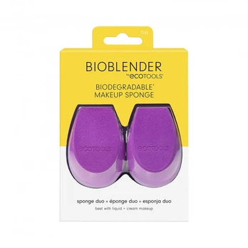 EcoTools, Bioblender, Makiažo kempinė, Duo, Violetinė