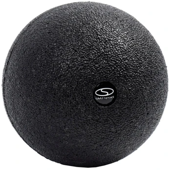 Masažinis kamuolys SMJ Single BL030, juodas, 10 cm