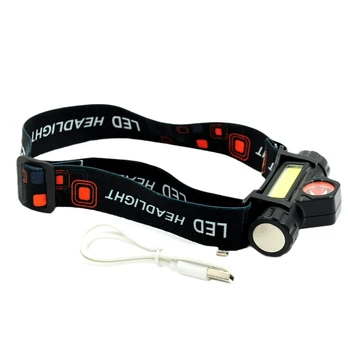 LED prožektorius ant galvos
