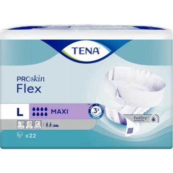 TENA sauskelnės Flex Maxi, L, 22 vnt.