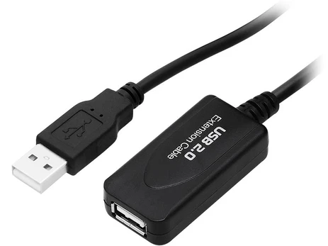 Blow USB - USB prailginimo kabelis 5m - Juodas