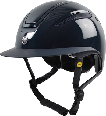 Hansbo Sport - Mips Skyblue glossy Riding helmet -S