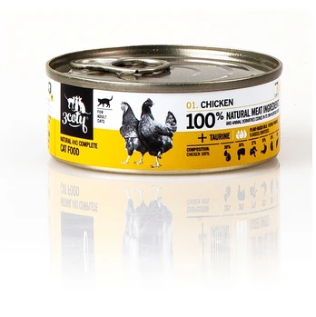 3COTY vištiena - wet cat food - 80g