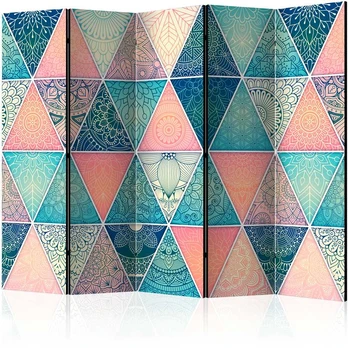Artgeist Pertvara - Oriental Triangles II [Room Dividers]