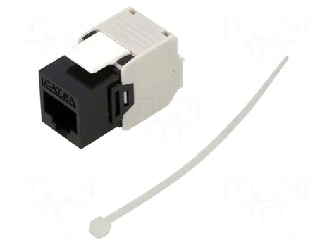 RJ45 module | black | IEEE 802.3af,IEEE 802.3af/at,IEEE 802.3at