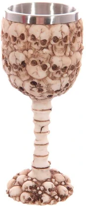 Puckator Skull & Spine Heads goblet