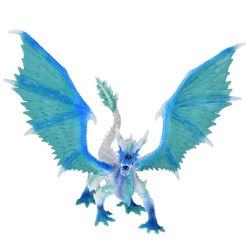 Žaislinė figūrėlė, drakonas, 21 cm Mėlyna