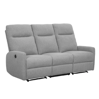 Sofa Katy, šviesiai pilka, 97 x 192 cm x 110 cm