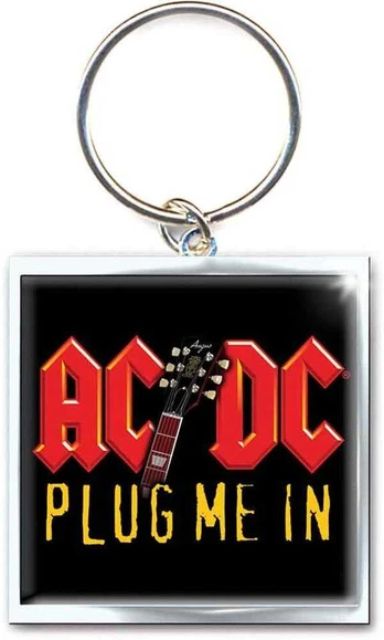 Rock Raktų Pakabukas AC/DC Plug me in