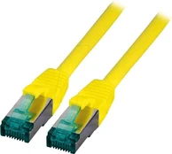 EFB RJ45 Patchkabel S/FTP, Cat.6A, LSZH, 0,15m, gelb kaina