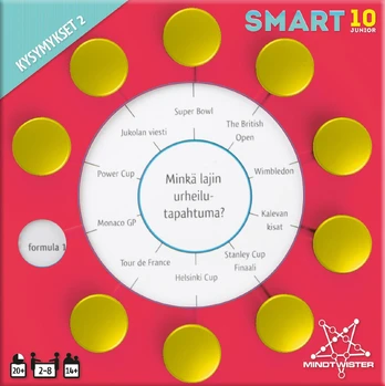 Smart10 Jr Kysymykset 2 -lisäkortit