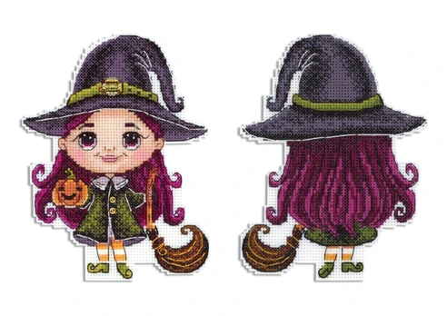 Cross stitch kit "Charming witch" SR-959