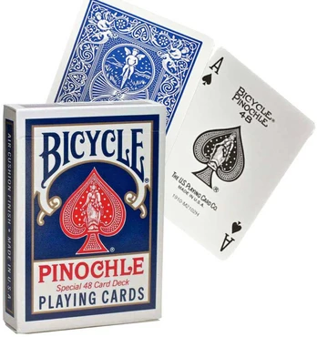 Pinochle Standard kortos (Mėlynos)