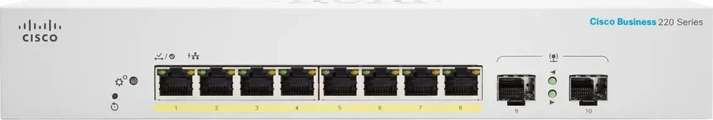 „Cisco“ komutatorius CBS220-8P-E-2G-EU