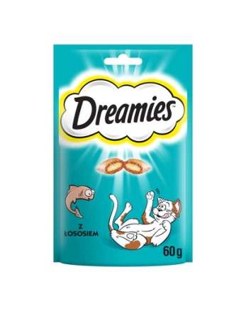 Dreamies su lašiša 60 g X6