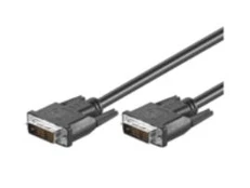 Kabelis MicroConnect DVI-D - DVI-D 1m juoda (MONCCS1)