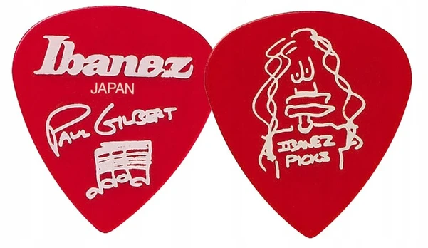 Ibanez B1000pg-ca Paul Gilbert plektronas, raudonas, 1 vnt.