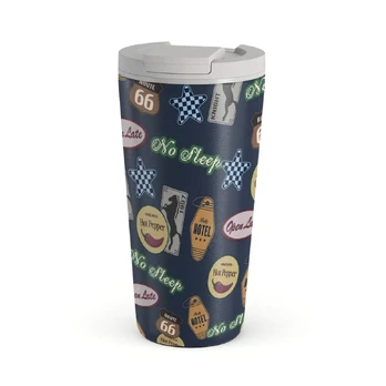 Open Late - Travel Mug, 500 ml / Flap