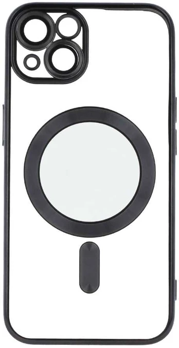 Dėklas Telforceone Color Chrome Mag case for Samsung Galaxy S26 Plus juodas