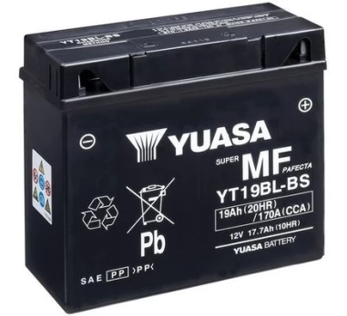 Starterio akumuliatorius YUASA YT19BL-BS