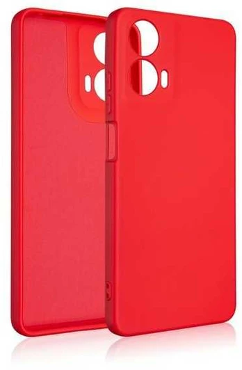 Beline Dėklas Silicone Motorola Moto G24 raudona/red