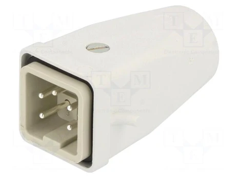 Connector: HDC | plug | male | EPIC KIT | PIN: 5 | 23A | 400V | 4+PE | M20