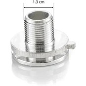Aliuminio nipelis šynų adapteriui, M 13 x 1